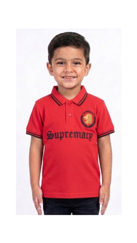 Premium Boys "Supremacy" Polo Shirt