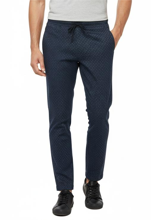 Sleeping Wear Cotton Dark Blue Trouser