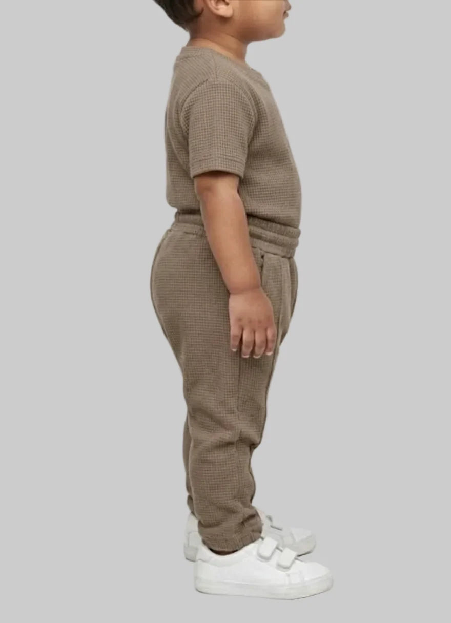 Waffle Knit Suits for Kids