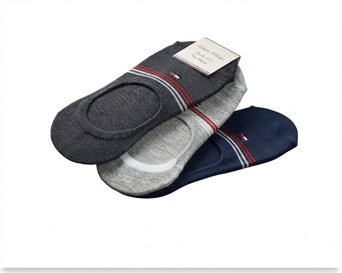 Men Athletic Quarter-Cut Socks - Pack of 3 (Copy)