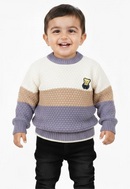 Classic Knit Cozy Sweater For Kids