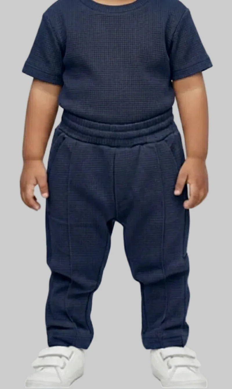 Waffle Knit Suits for Kids