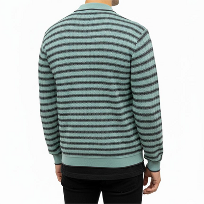 Mens premium titch style old money polo