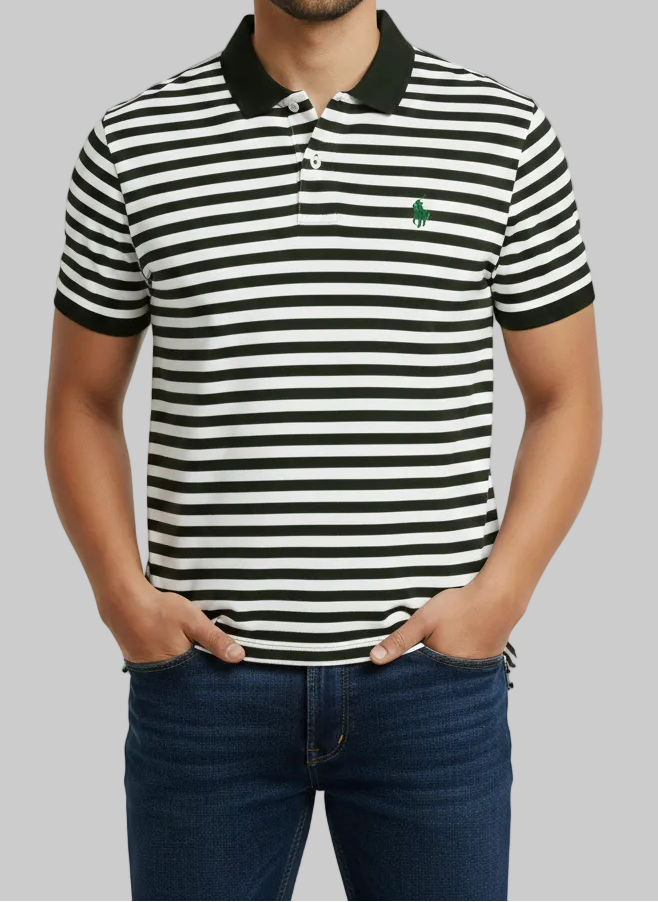 Buy Mens Trendy Lining Polo