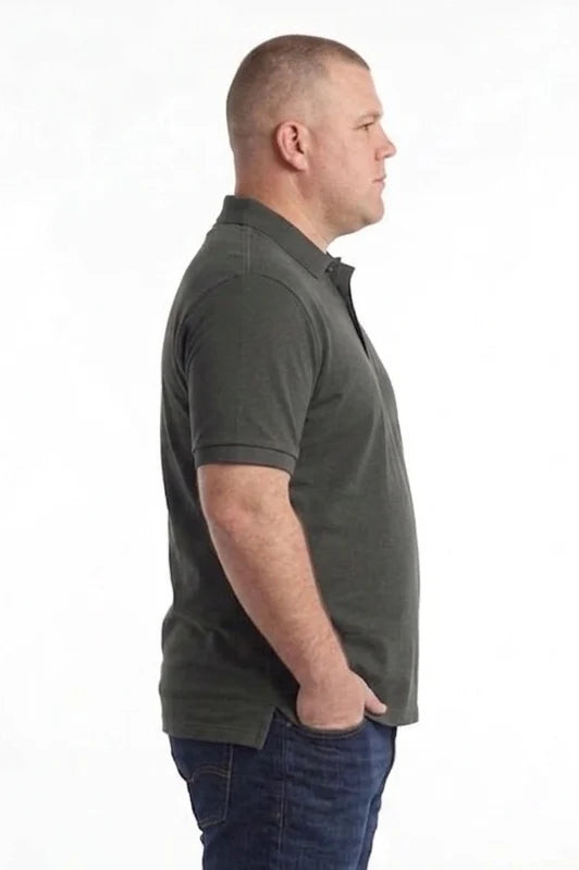 Premium Oversized Small Logo Polo T-Shirts