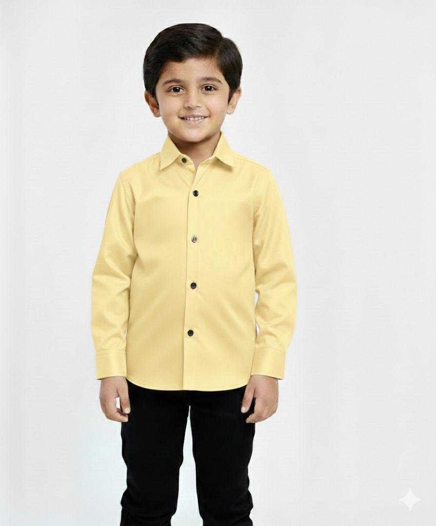 Kids Casual Plan Lemon shirt