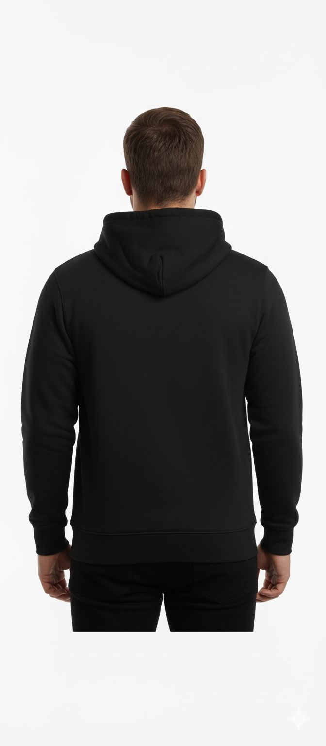 Kings Black Premium Hoodie For Man