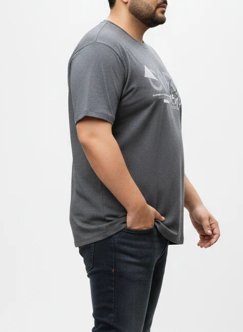 The Core of Comfort: Big & Tall Modern Urban Tee (2XL-3XL)