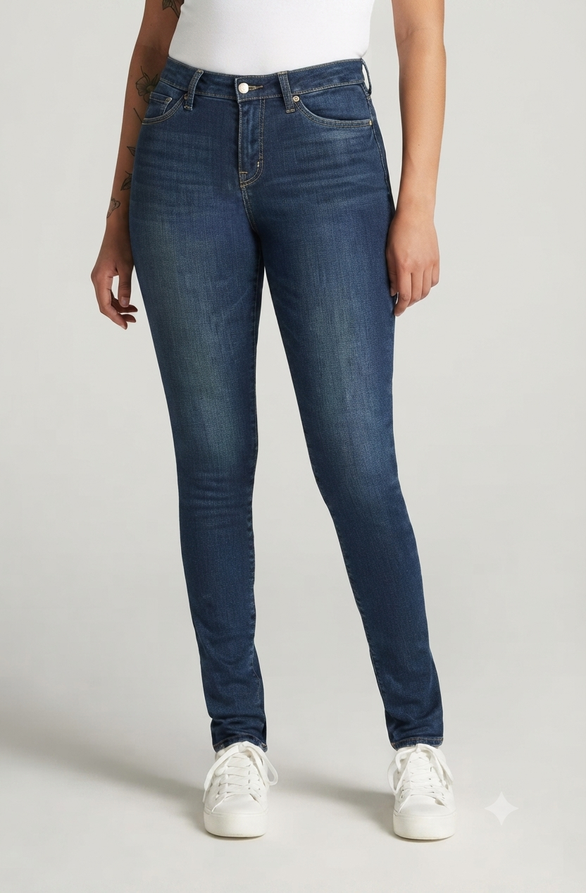 The Signature Stretch: High-Rise Skinny Jean Collection