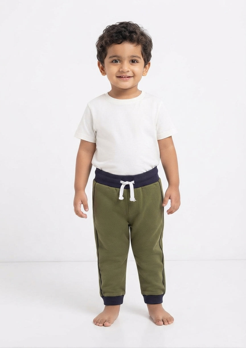 Al Noor Soft Winter Track Pants for Little Ones