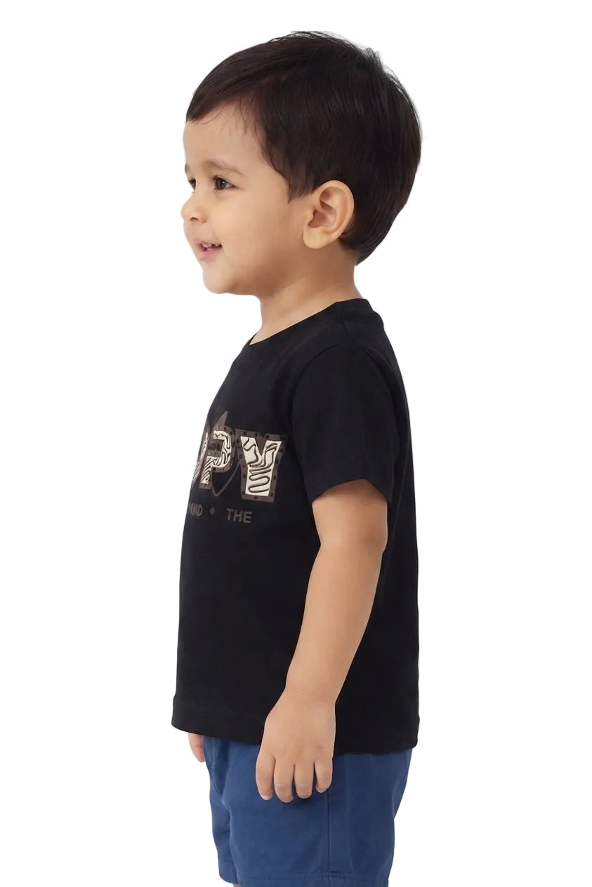 Boys "COPY" Typography Graphic T-Shirt