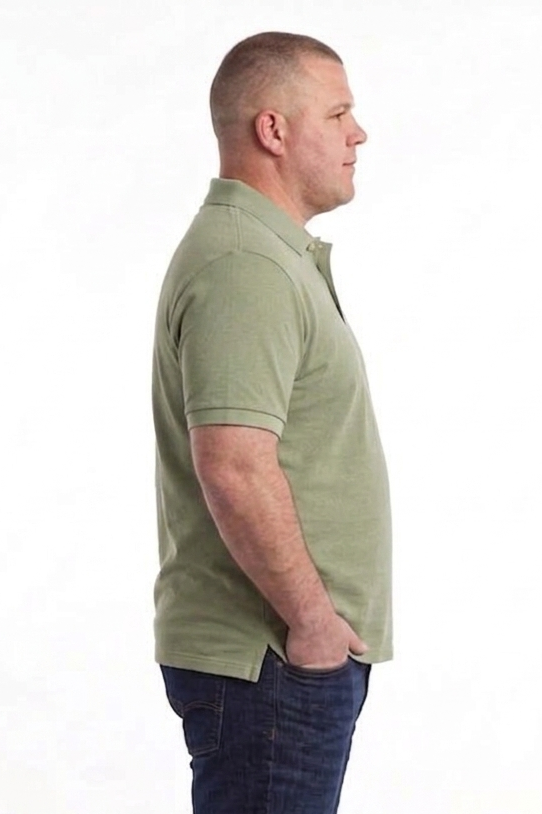 Ralph Lauren Iconic Pique Polo Shirt in mint green