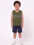 Toddler Boys Sleeveless Sando