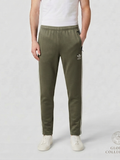 Comfort-Fit Olive Green Trousres in Premium Imported Fabric