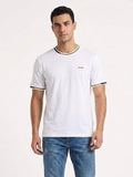 Premium Imported Fabric Men’s White Crew Neck T-Shirt
