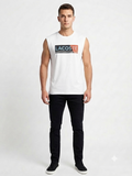 Men’s Muscle Black Tank – Casual Athletic wear