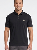 Men's Premium Black Polo Shirt in Imported China Fabric