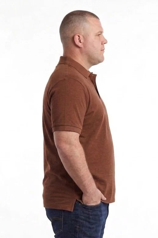 Premium Oversized Small Logo Polo T-Shirts