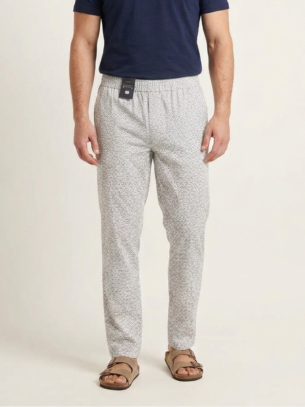 Sleeping Wear White Trouser