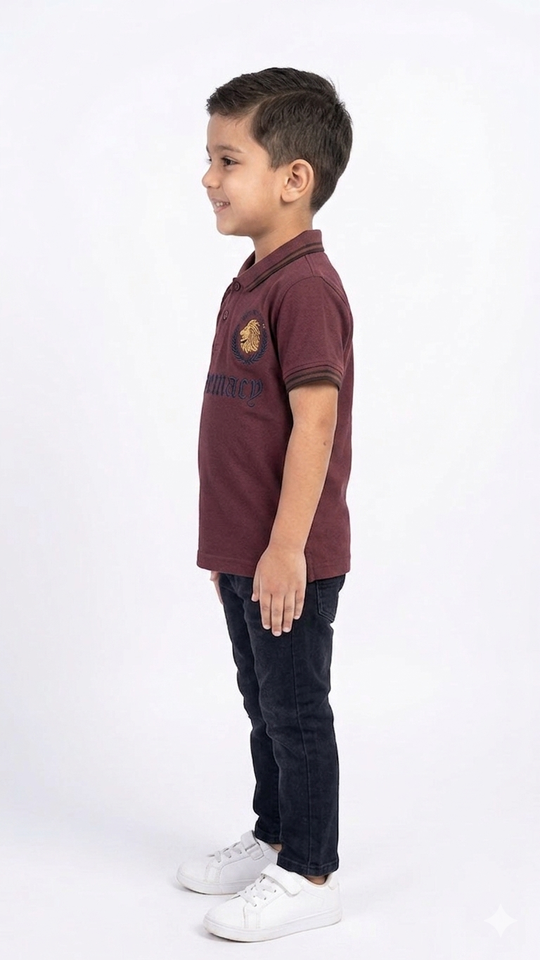 Premium Boys "Supremacy" Polo Shirt