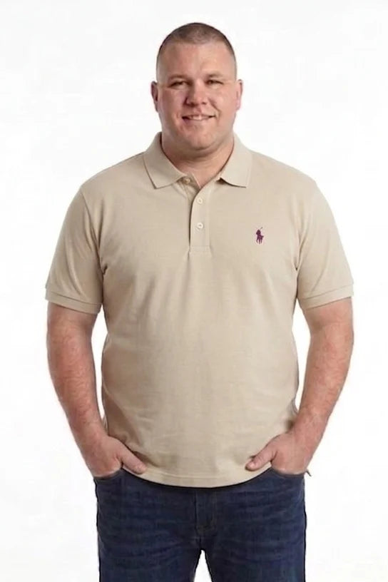 Premium Oversized Small Logo Polo T-Shirts