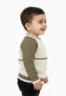 Kids Premium Color-Block Sweater