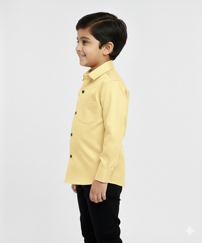 Kids Casual Plan Lemon shirt