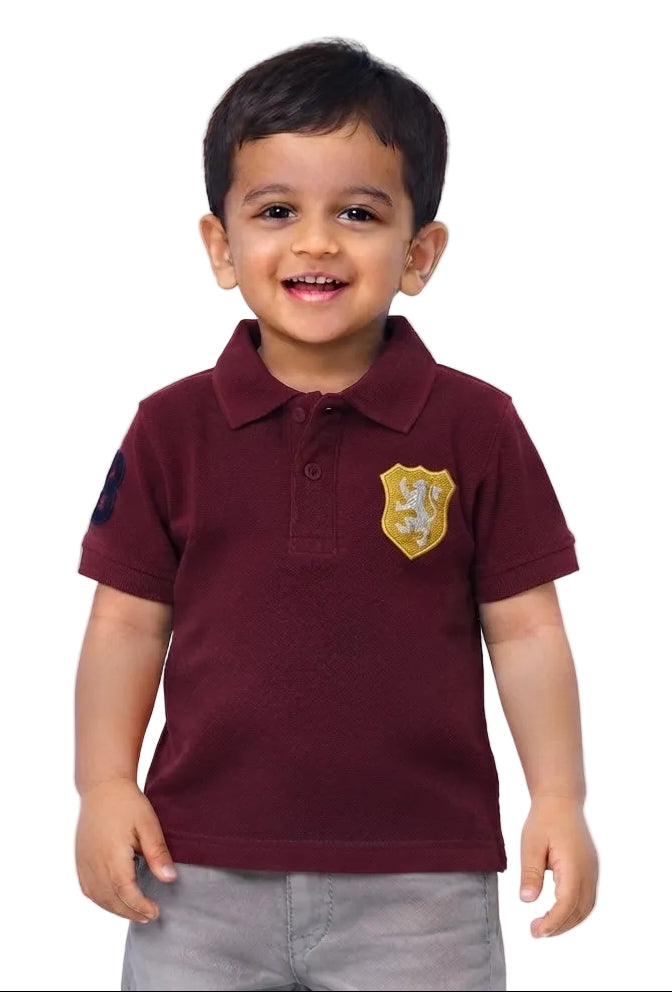 Comfortable Short-Sleeve Polo Shirts for Toddlers