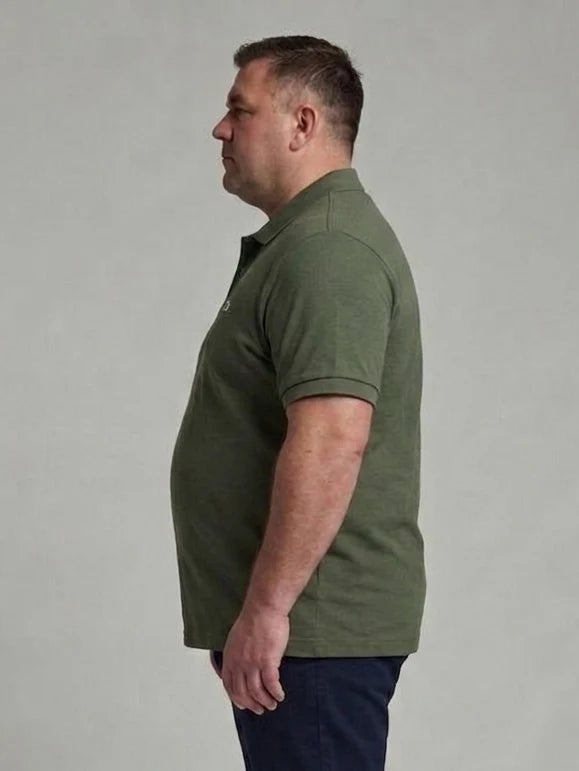 Men's 4XL & 5XL Lacoste-Style Polo Shirts