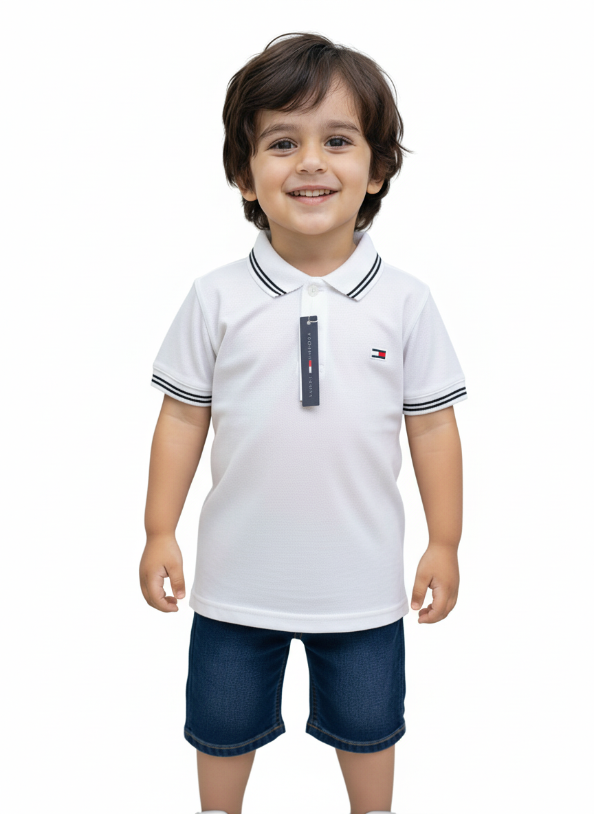 Kids Tommy Polo T shirts