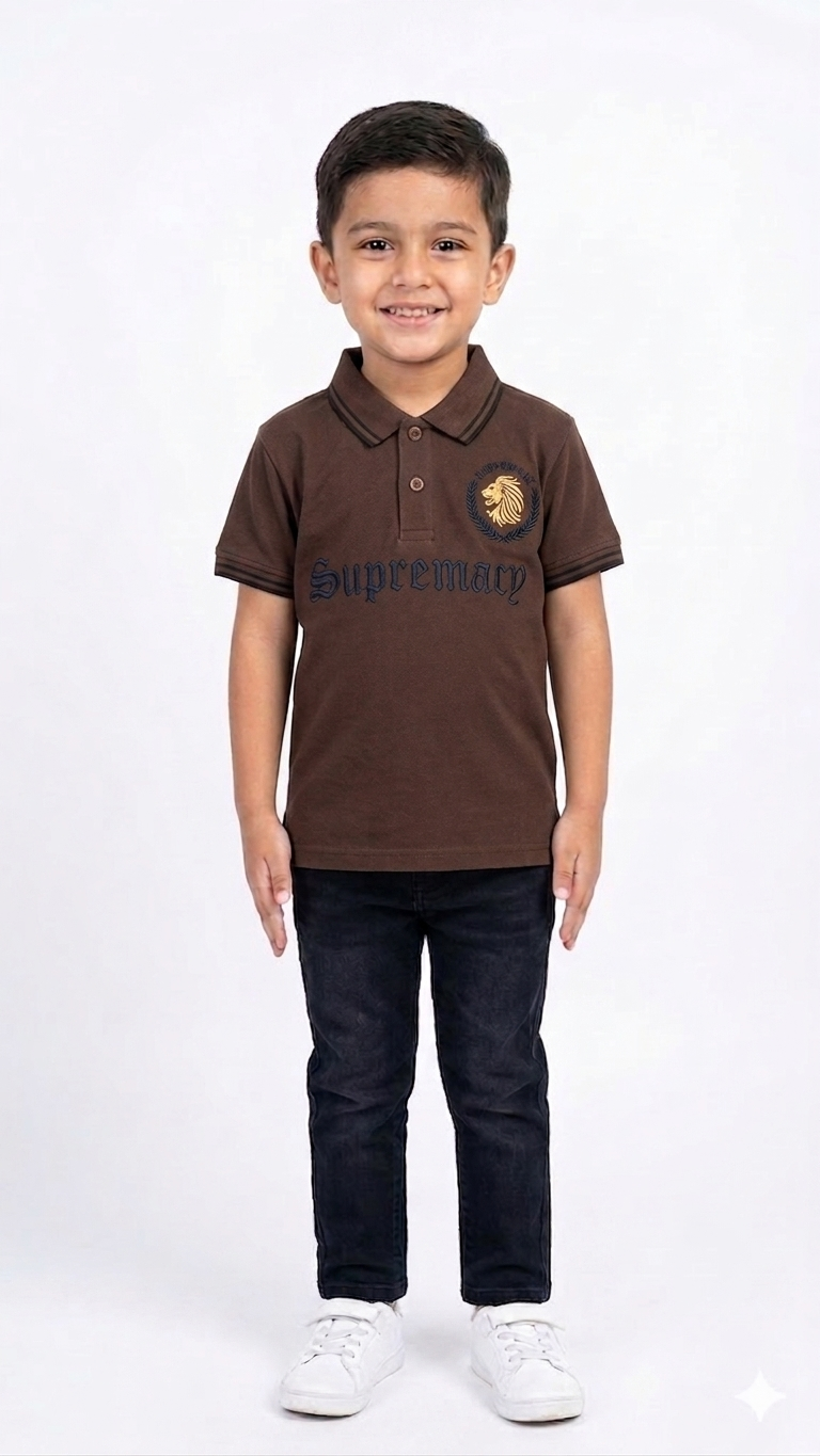 Premium Boys "Supremacy" Polo Shirt