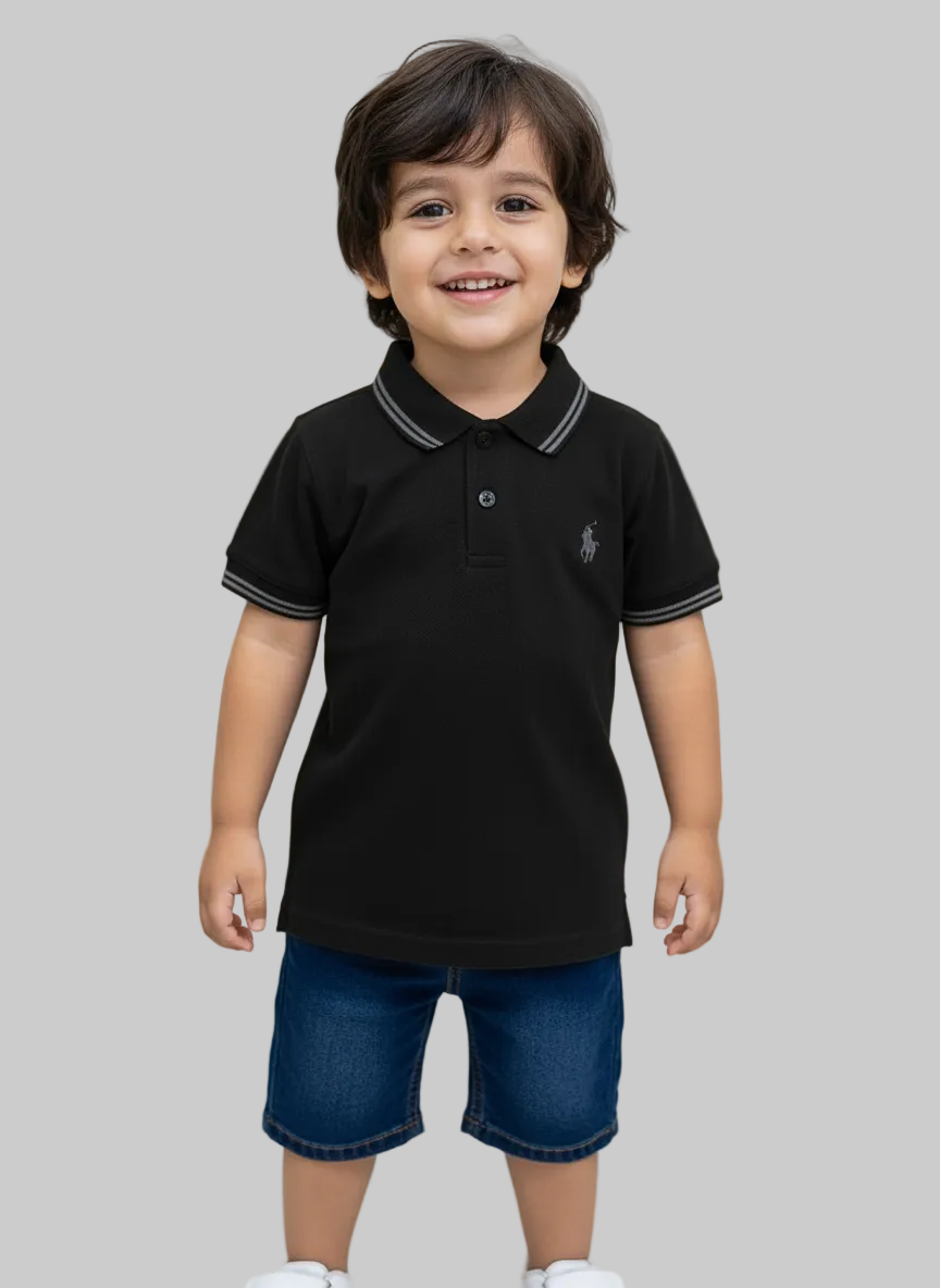 Boys Trendy small polo T shirt