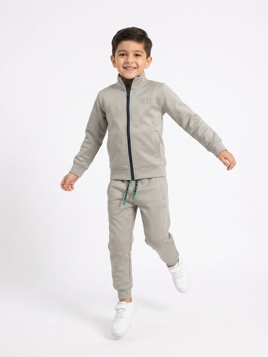 Al Noor Kids’ Cozy Scuba Winter Tracksuit Set