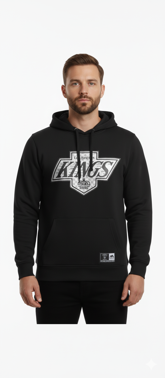 Kings Black Premium Hoodie For Man