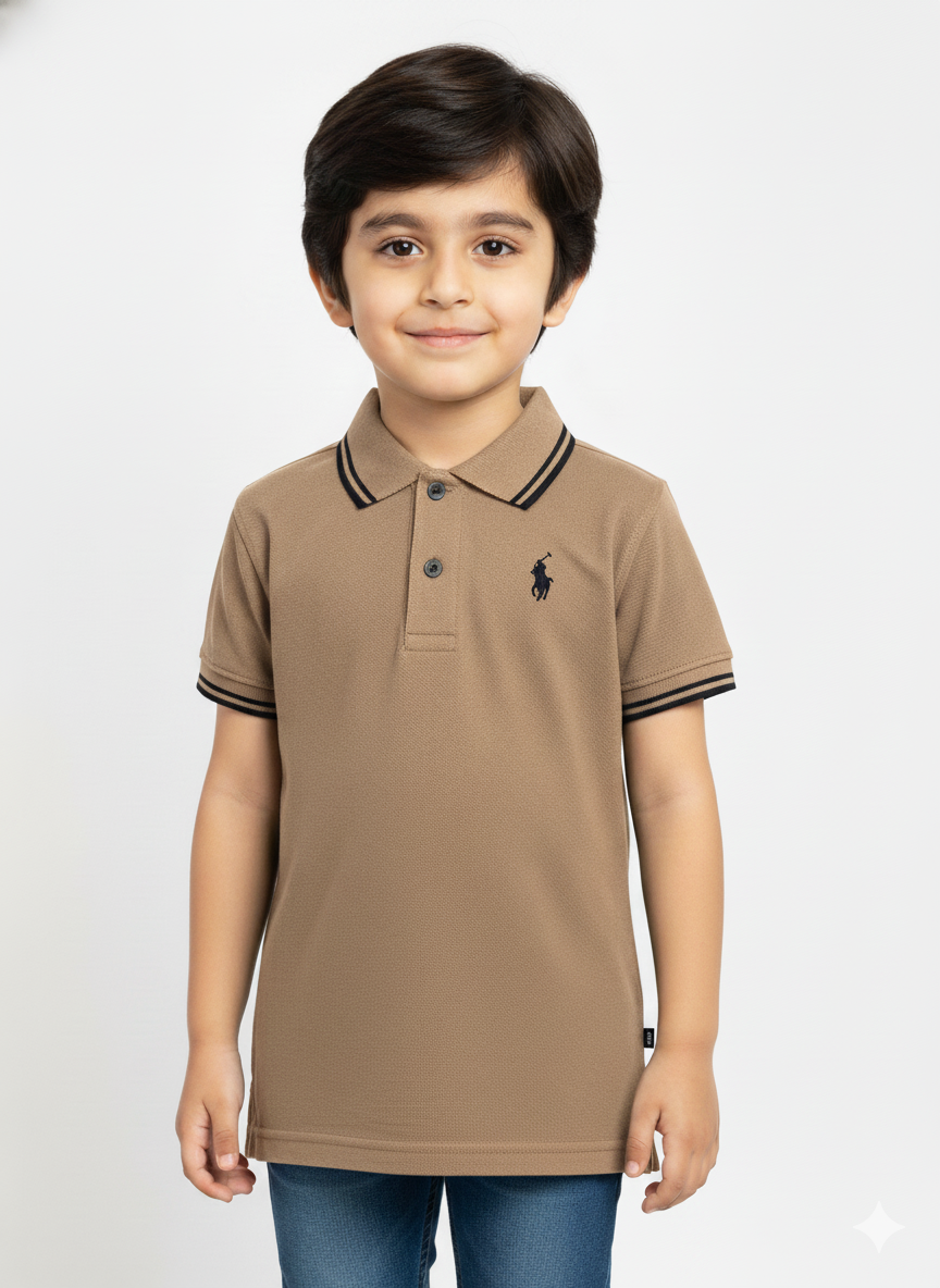 Boys Trendy small polo T shirt