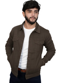 Premium Fresh Brown Jeans Jackets