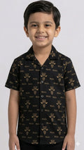 Designer Boys' Half-Sleeve Prada Shirts