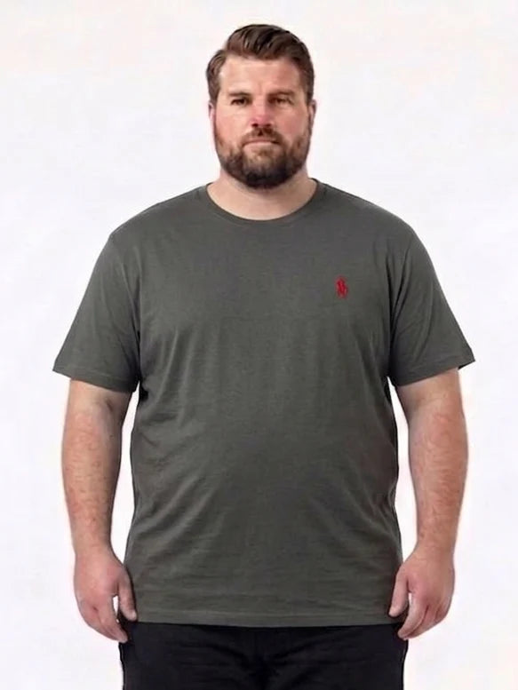 Premium Cotton Round Neck T-Shirts with Subtle Polo Logo