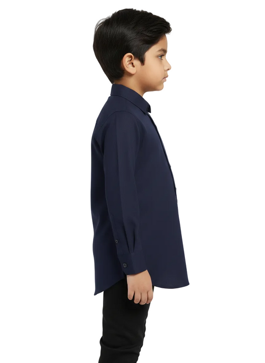 Trendy Navy Blue  Shirt For Kids