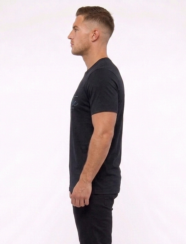 Men’s Premium "Authentic" Graphic T-Shirt – Black