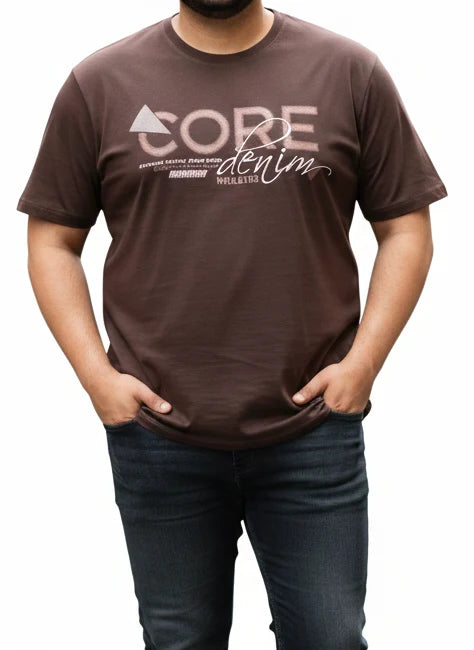 The Core of Comfort: Big & Tall Modern Urban Tee (2XL-3XL)