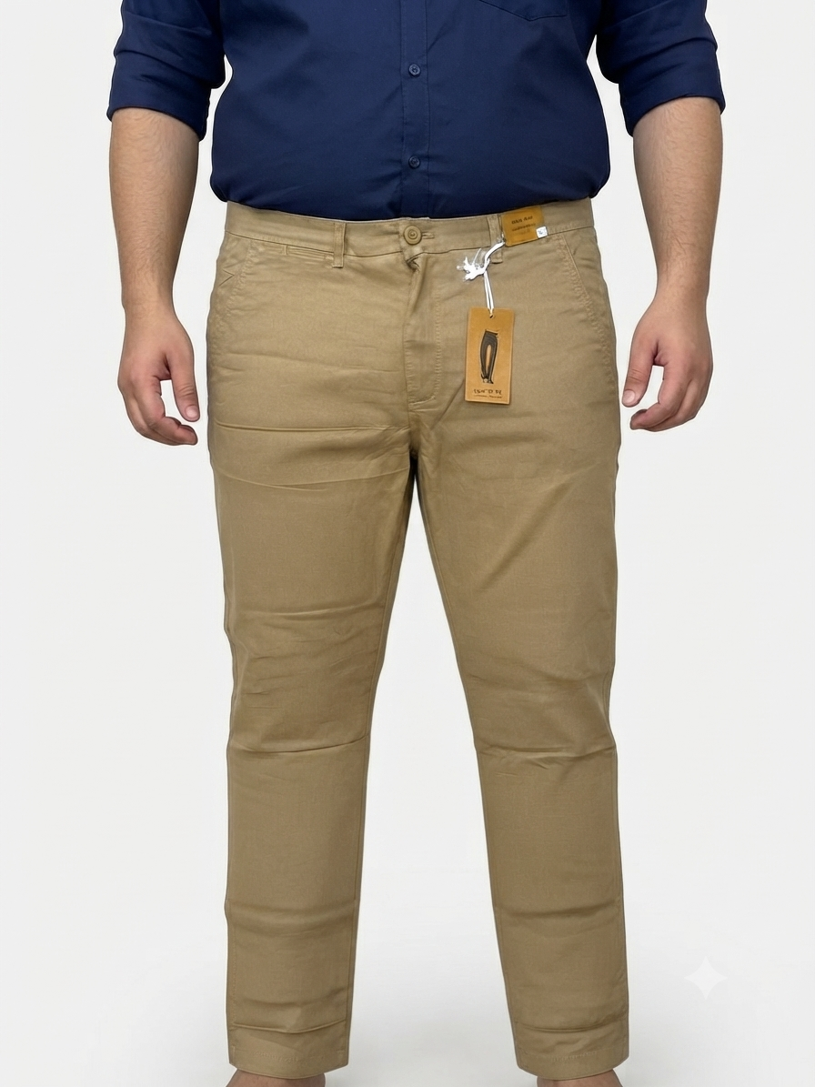 Men Plus Size Cotton Pants