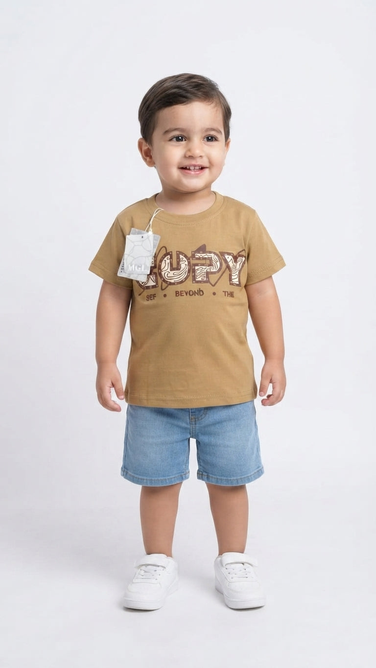 Boys "COPY" Typography Graphic T-Shirt