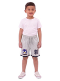 Boys' Grey Casual Shorts – Sonic the Hedgehog Graphic & "91" Print