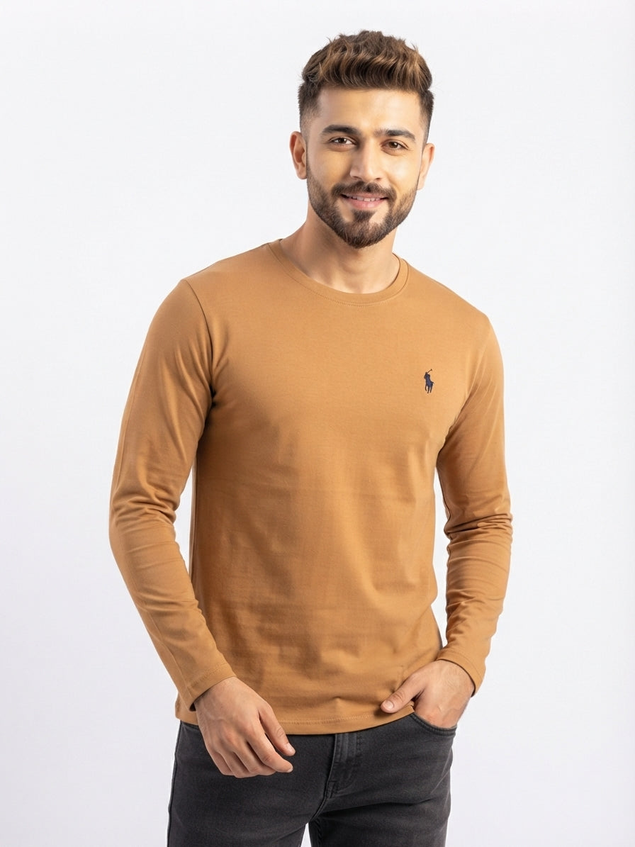 Al Noor Essential Full Sleeve Crew Neck T-Shirt