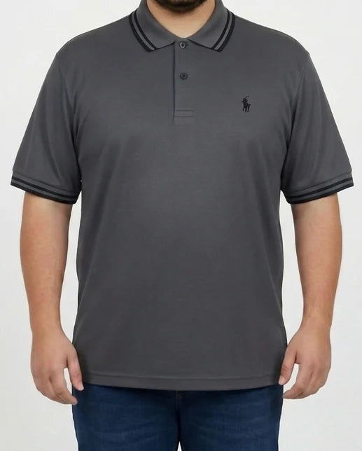 Plus Size (2XL & 3XL) Premium Pique Cotton Polo Shirt