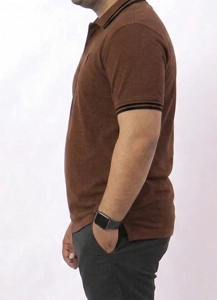 Plus Size (2XL & 3XL) Premium Pique Cotton Polo Shirt