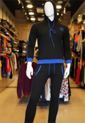 Black Men's Athletic Track Suits