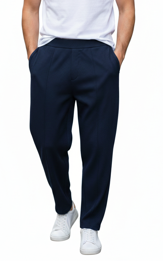 Navy Relaxed fit Trouser