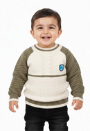 Kids Premium Color-Block Sweater